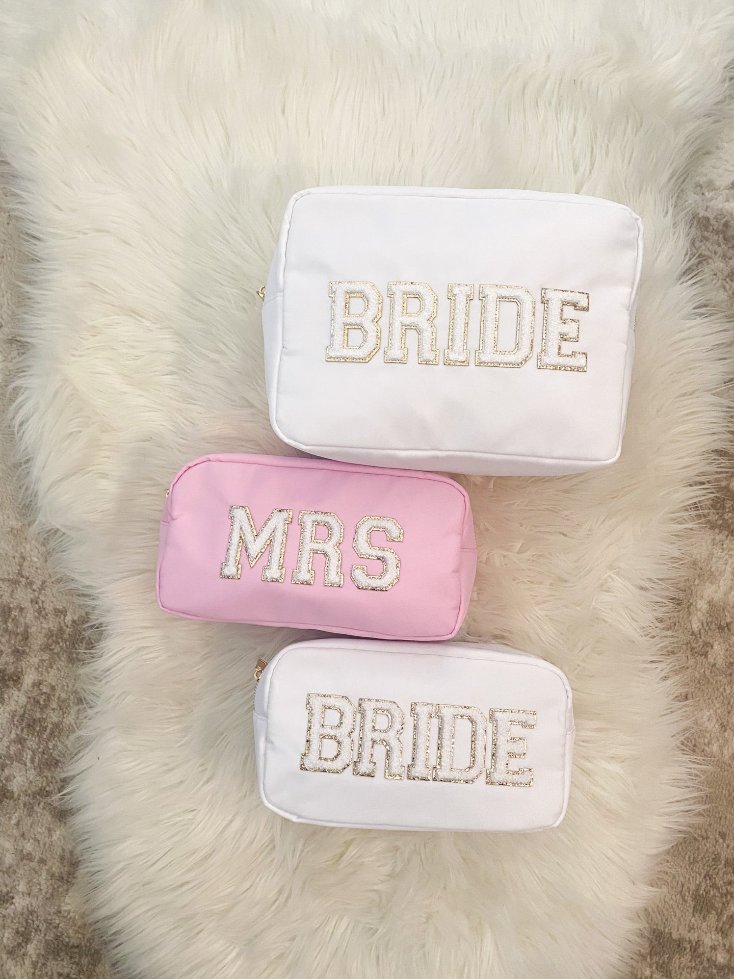 BRIDE Nylon Pouch With Patches